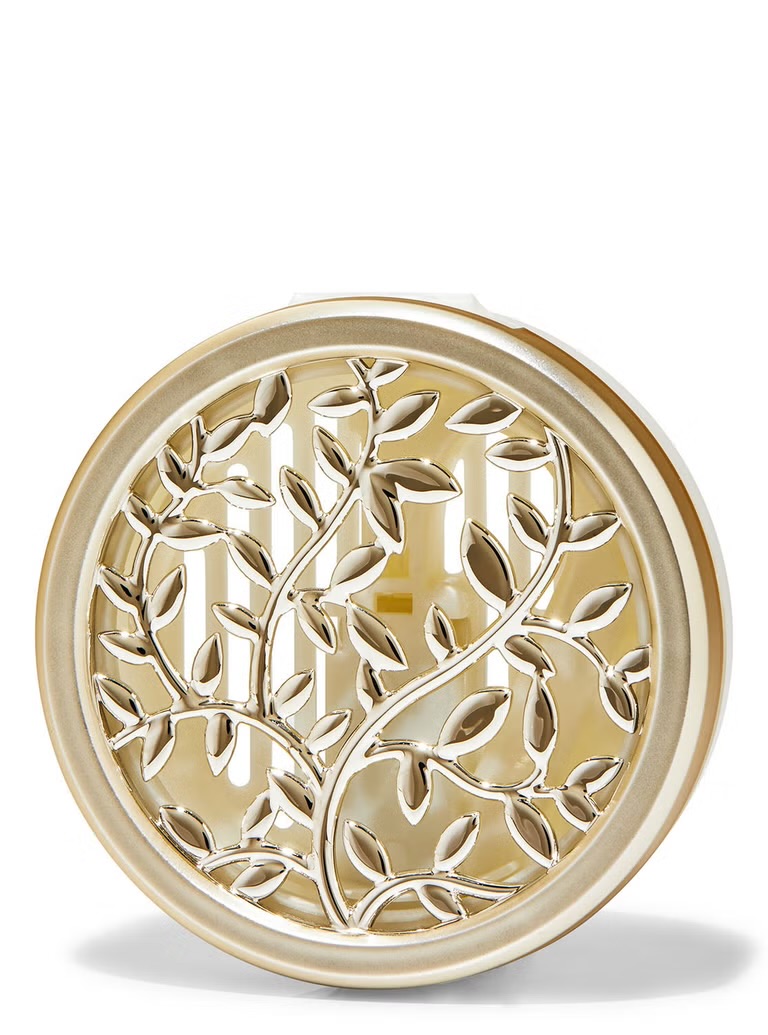 Case Fragrancia Carro Arabesco Folhas Dourado