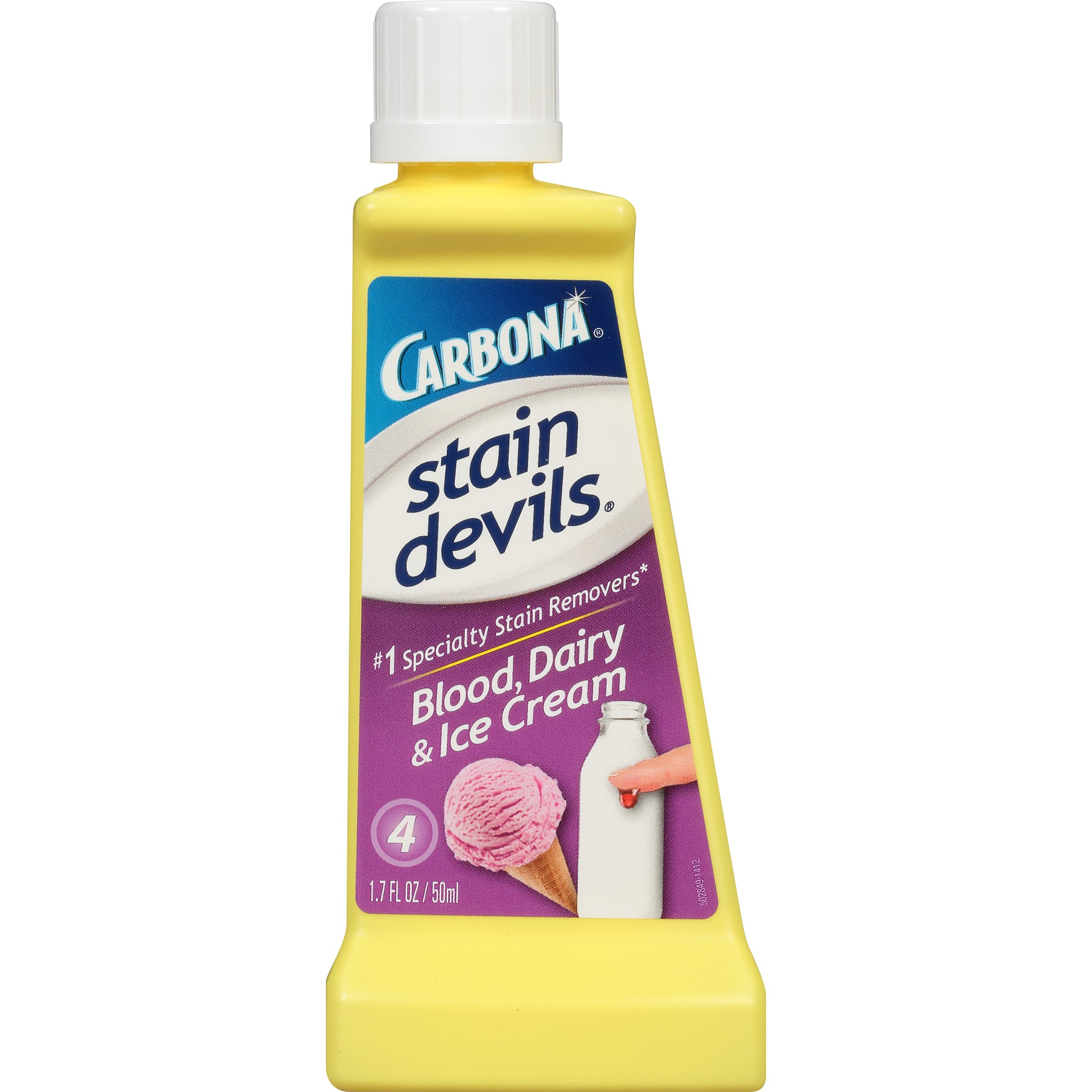 Removedor Manchas Sangue/sorvete/laticinios 50g Carbona