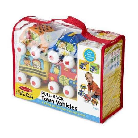 Conjunto Veiculos Soft Baby Melissa e Doug