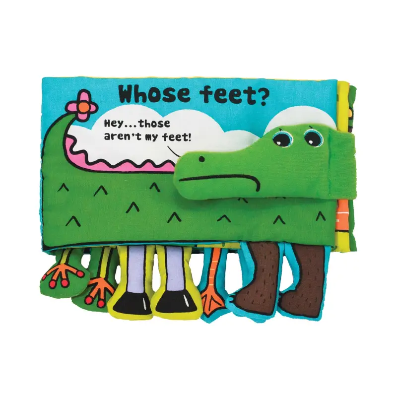 Livro Atividade Soft Whose Feet? Melissa e Doug
