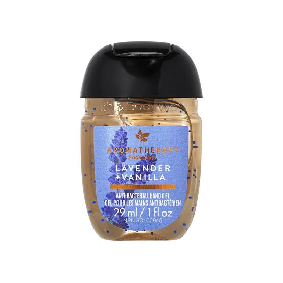 Alcool em Gel Pocket Lavender Vanilla 29ml Bbw