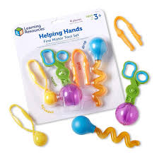 Conjunto Helping Hands Fine Motor Tool 4 Pecas