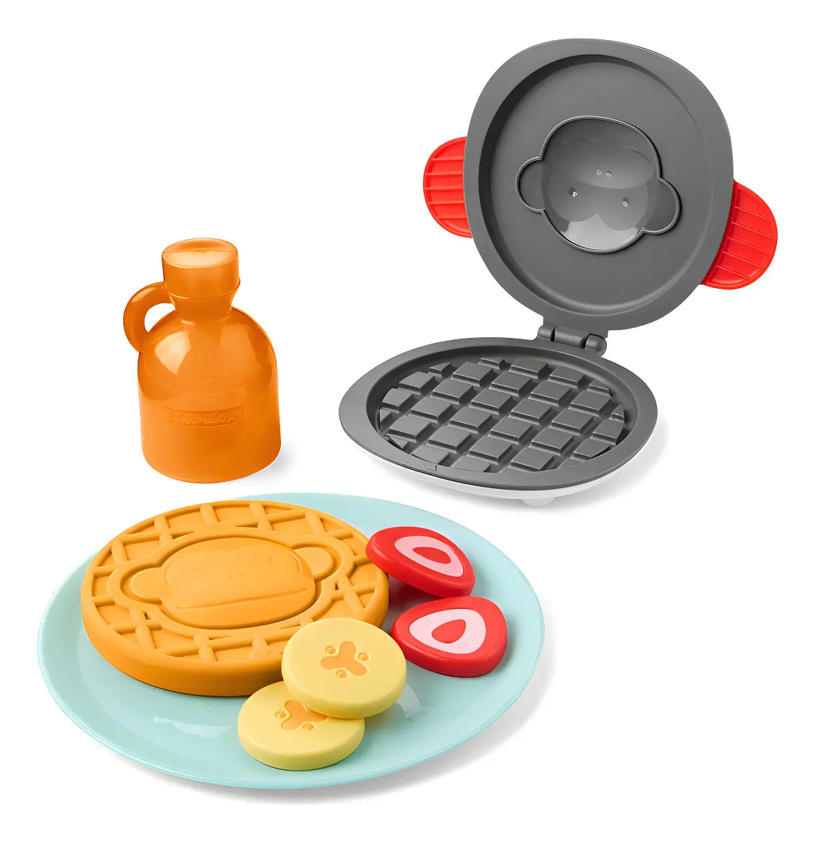 Brinquedo Interativo Colecao Comidinhas Kit Monte Seu Waffle Zoo - Ean 194135637740 _ S H