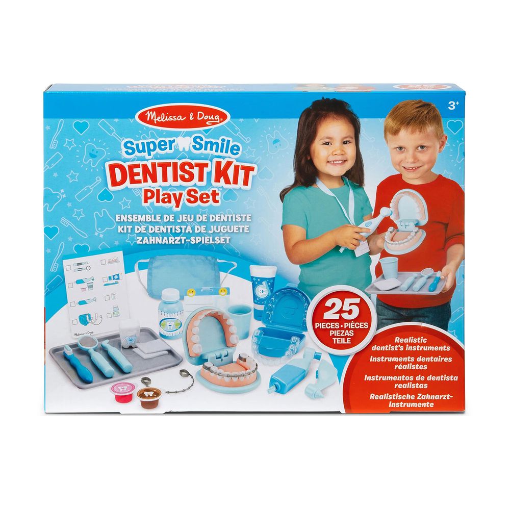 Dentist Kit Playset 25pcs Melissa & Doug