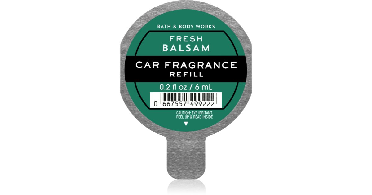 Refil Car Fragrance Bbw Fresh Balsam