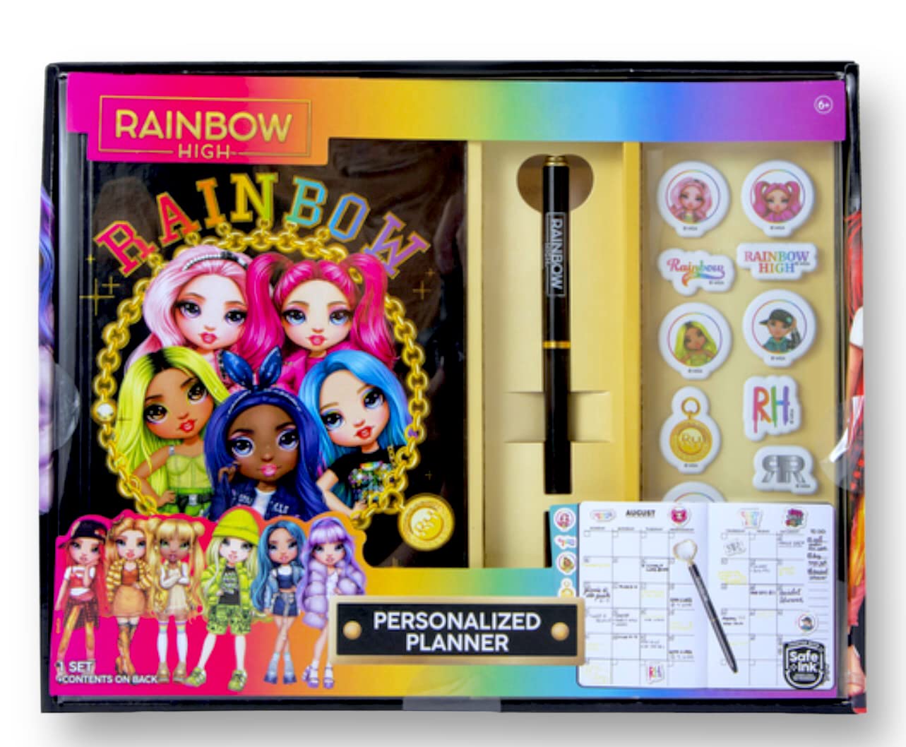 Planner Personalized Rainbow High