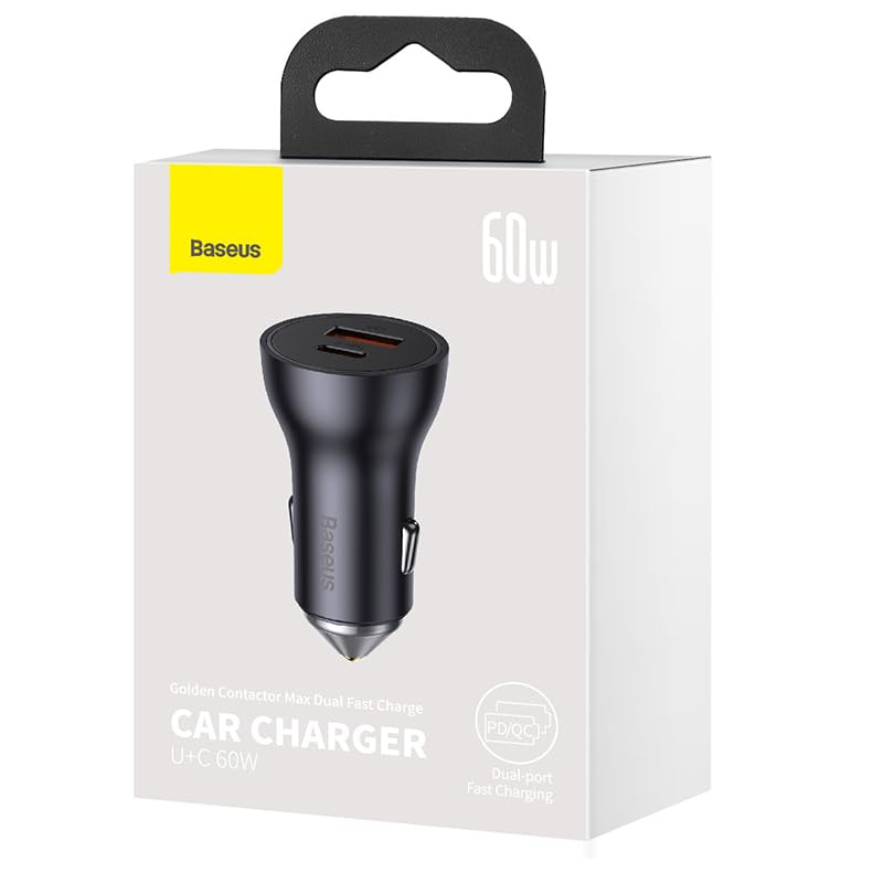 Carregador Veicular 60w Baseus