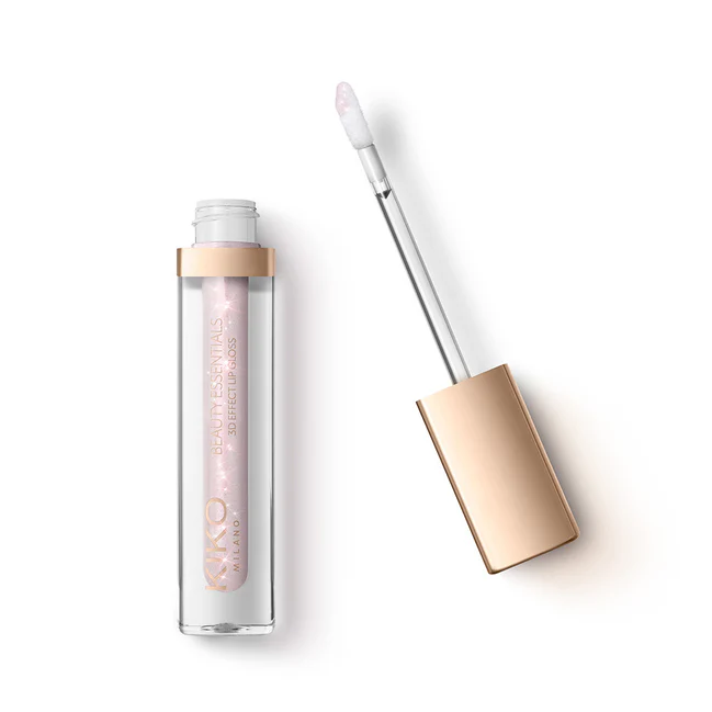 Lipgloss Efeito 3d Beauty Essentials Kiko 01