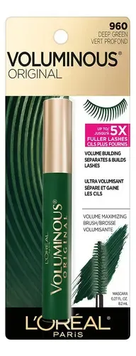 Mascara Cilios Voluminous Loreal Cor Verde