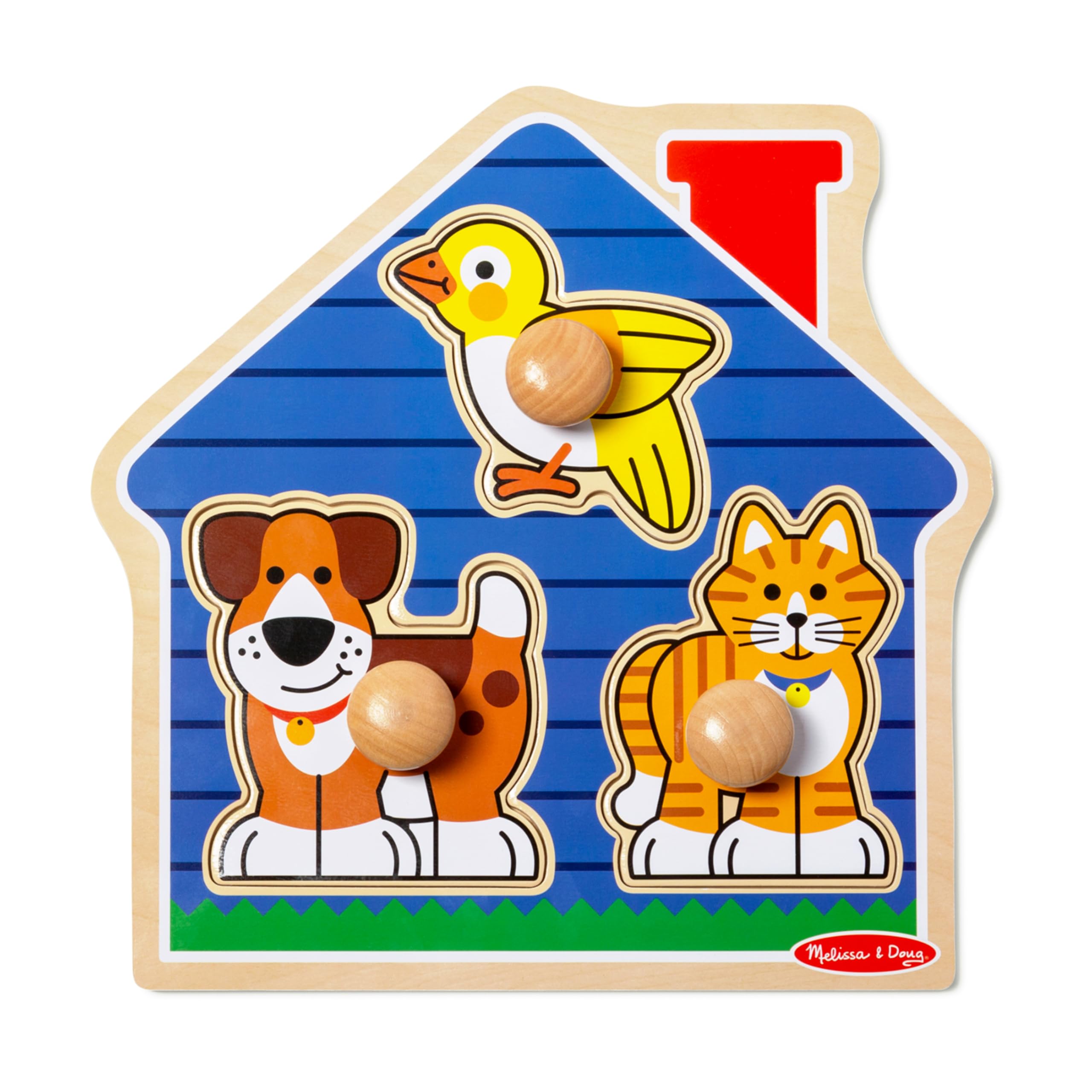 Pets Jumbo Wooden Puzzle Melissa Doug