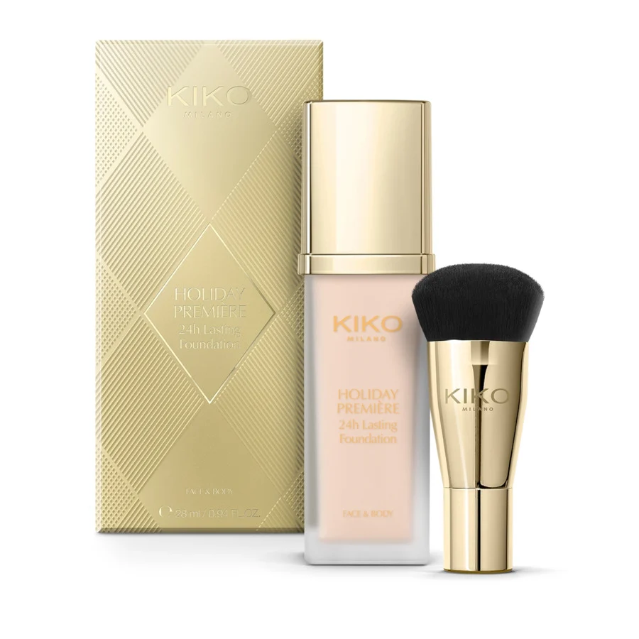 24h Lasting Foundation Holiday Premiere Kiko 04