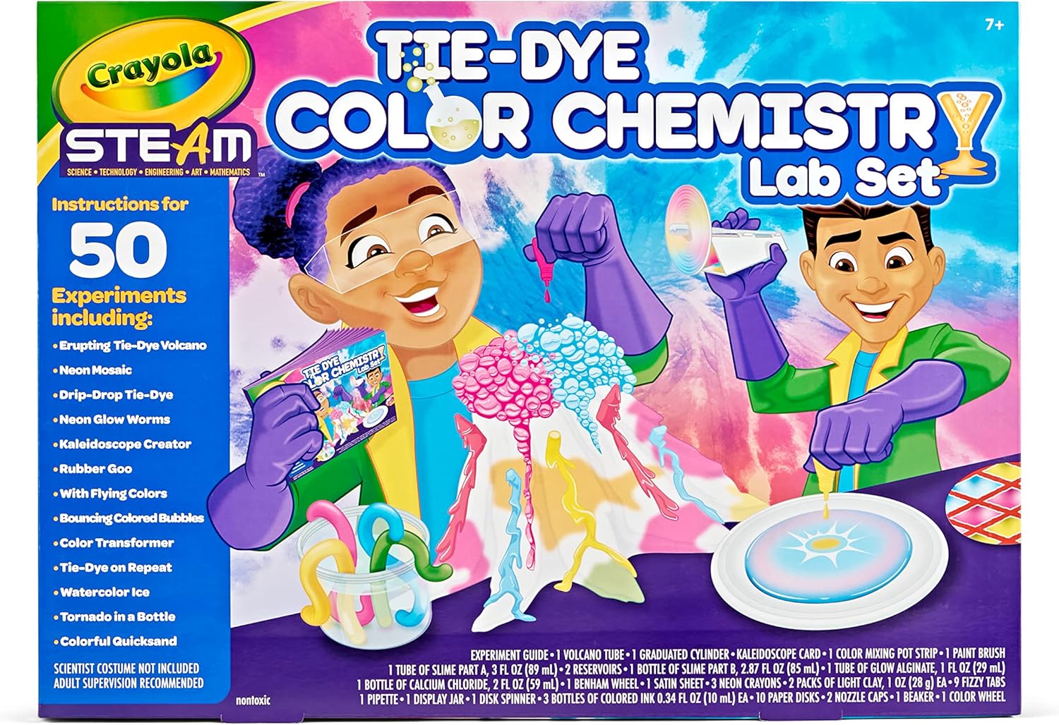 Tie Dye Color Chemistry Crayola