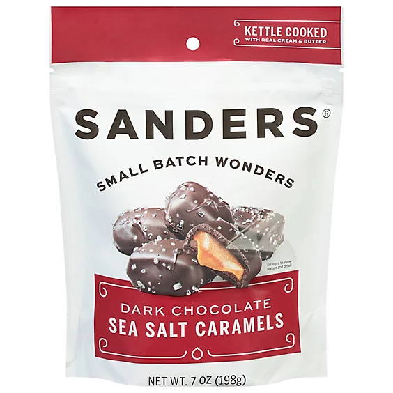 Chocolate Sanders Amargo Caramelo Sal 255g