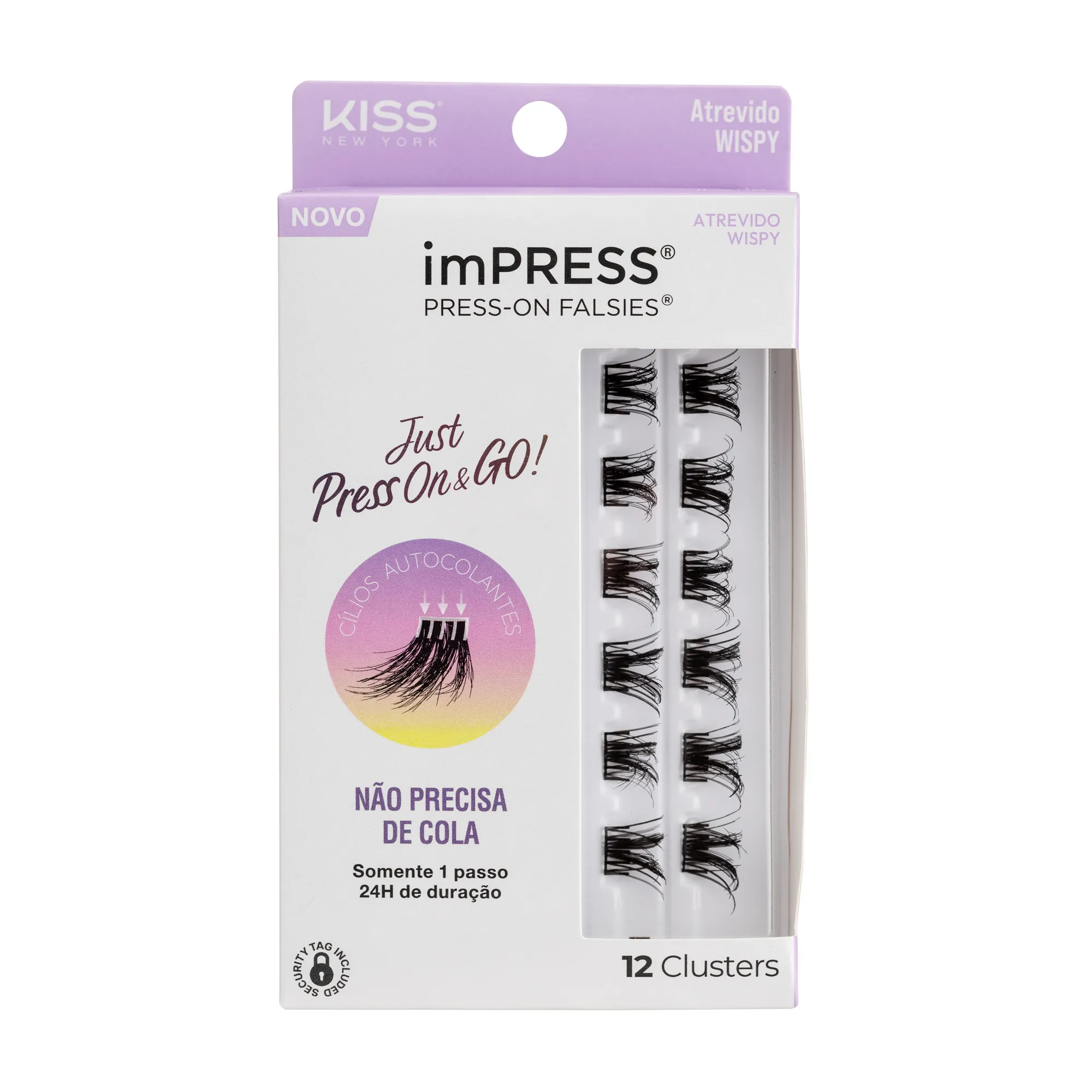 Kiss Impress Press On Falsies 12 Unid