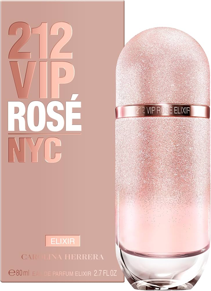 Perfume 212 Vip Rose 80ml Elixir Carolina Herrera