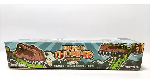 Dinosaur Chomper Sounds And Light Dinobros