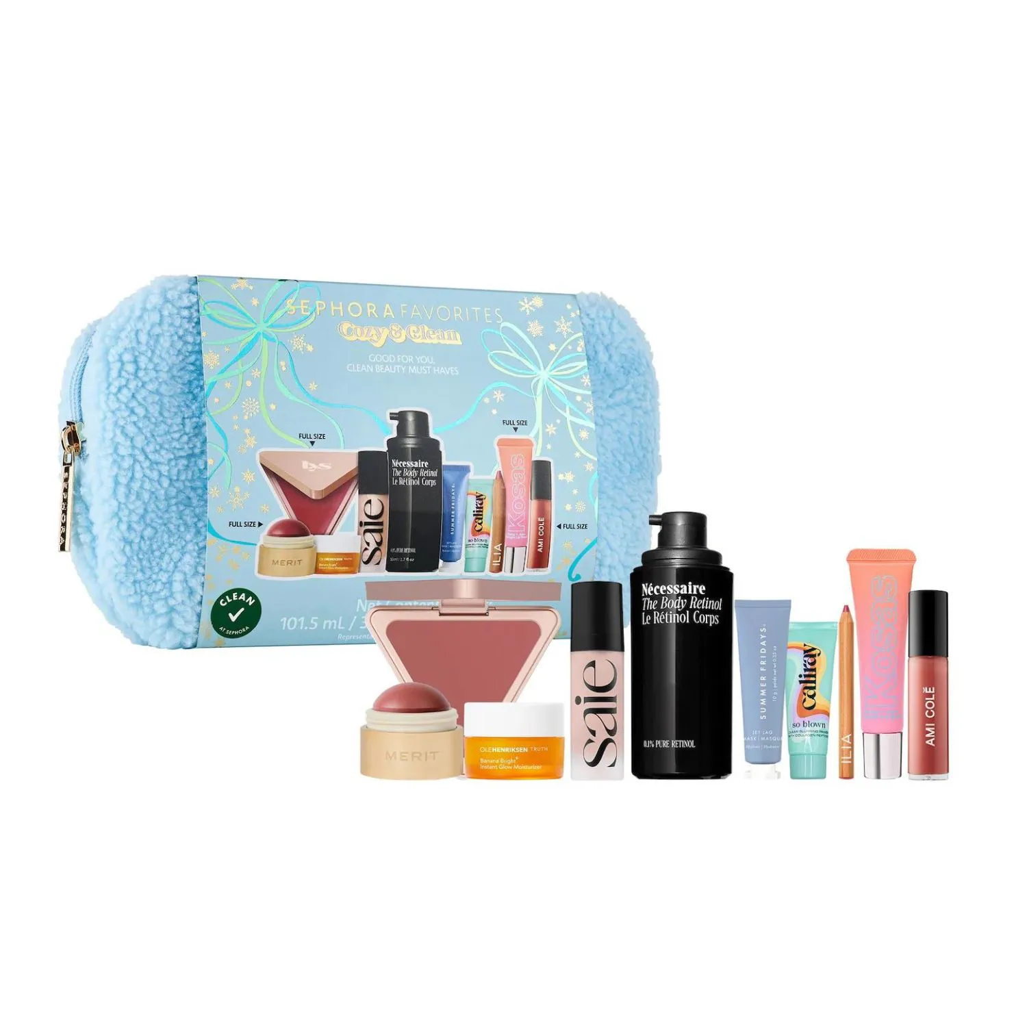 Sephora Favorites Cozy And Clean Makeup And Skincare Set
