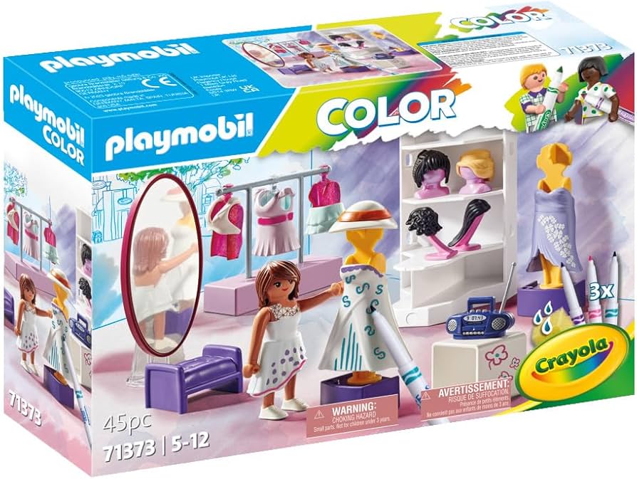 Cray Playmobil Color 45 Pcs