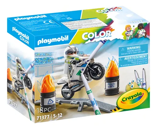 Cray Playmobil Color 18 Pcs
