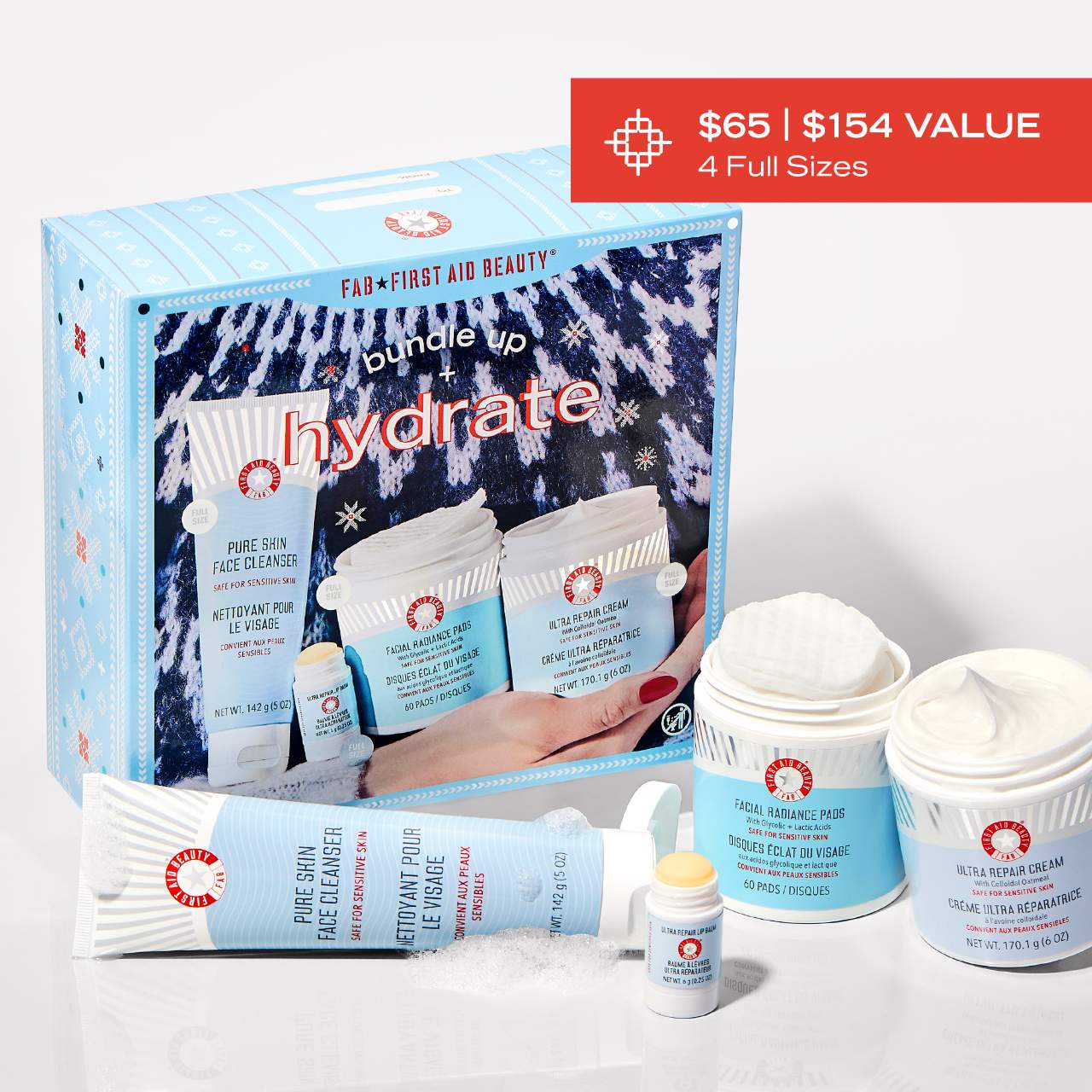 Kit Cuidados com a Pele First Aid