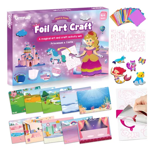 Kit Artesanato Unicórnios e Princesas