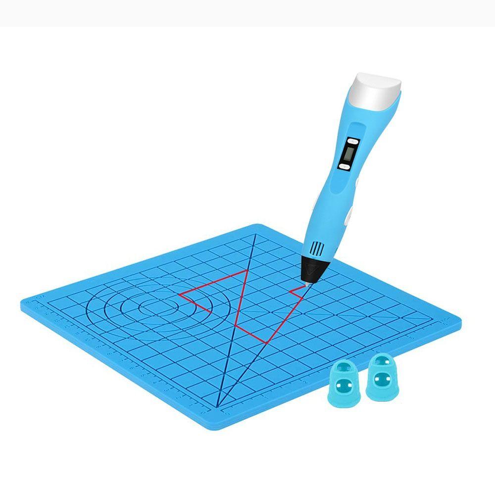 Esteira Silicone Azul para Caneta 3d