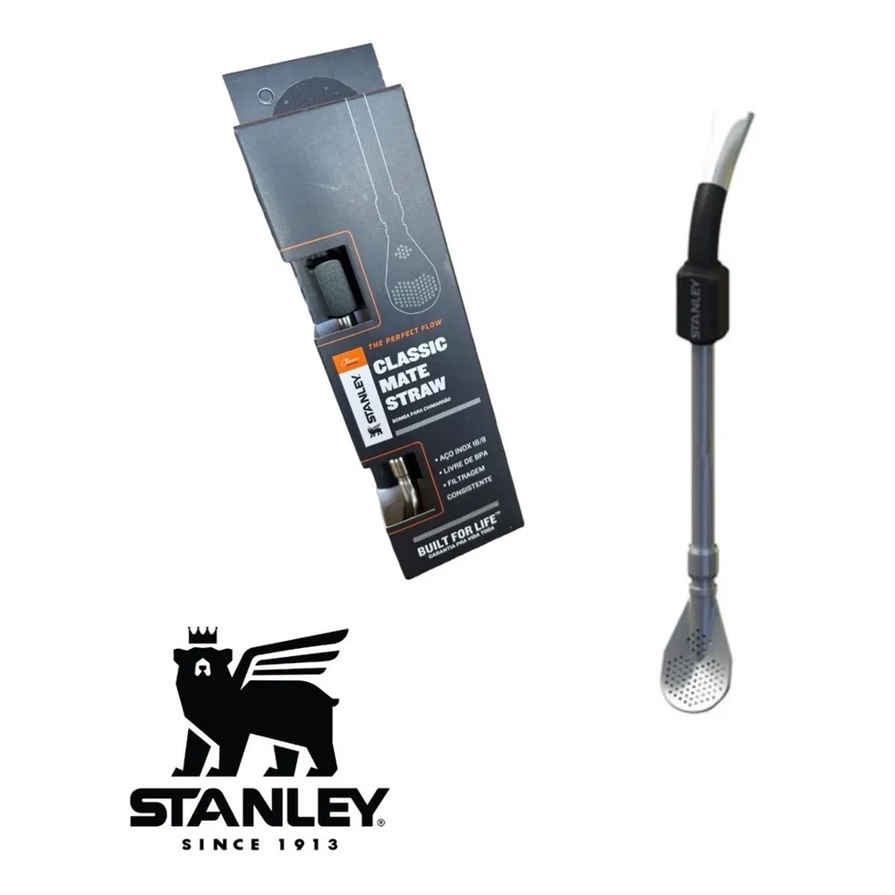 Bombilla Stanley Colher Black