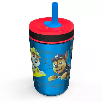 Copo Termico com Canudo Patrulha Canina