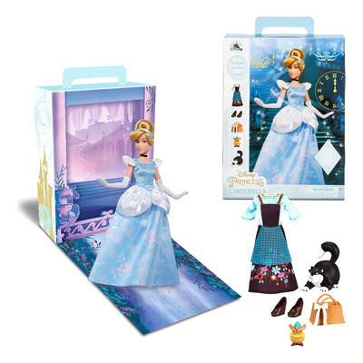 Boneca Cinderella e Acessorios Na Caixa