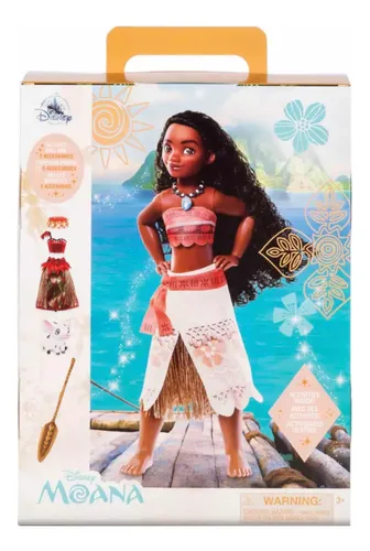 Boneca Moana e Acessorios Na Caixa
