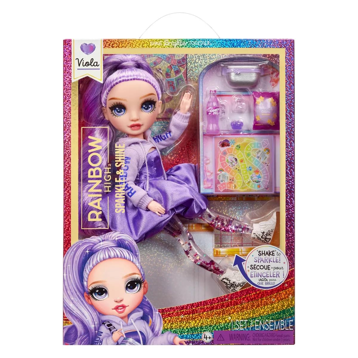 Rainbow High Sparkle e Shine Viola