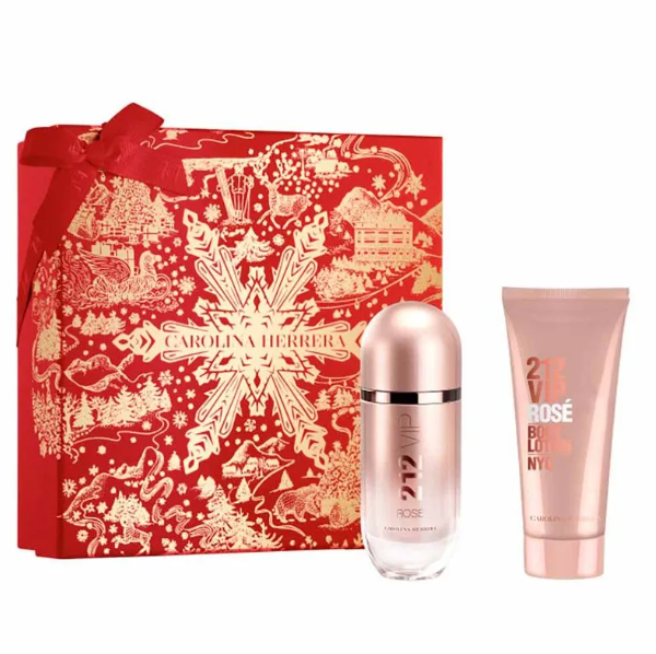 Ch Kit 212 Vip Rose 80ml + Bl 100ml