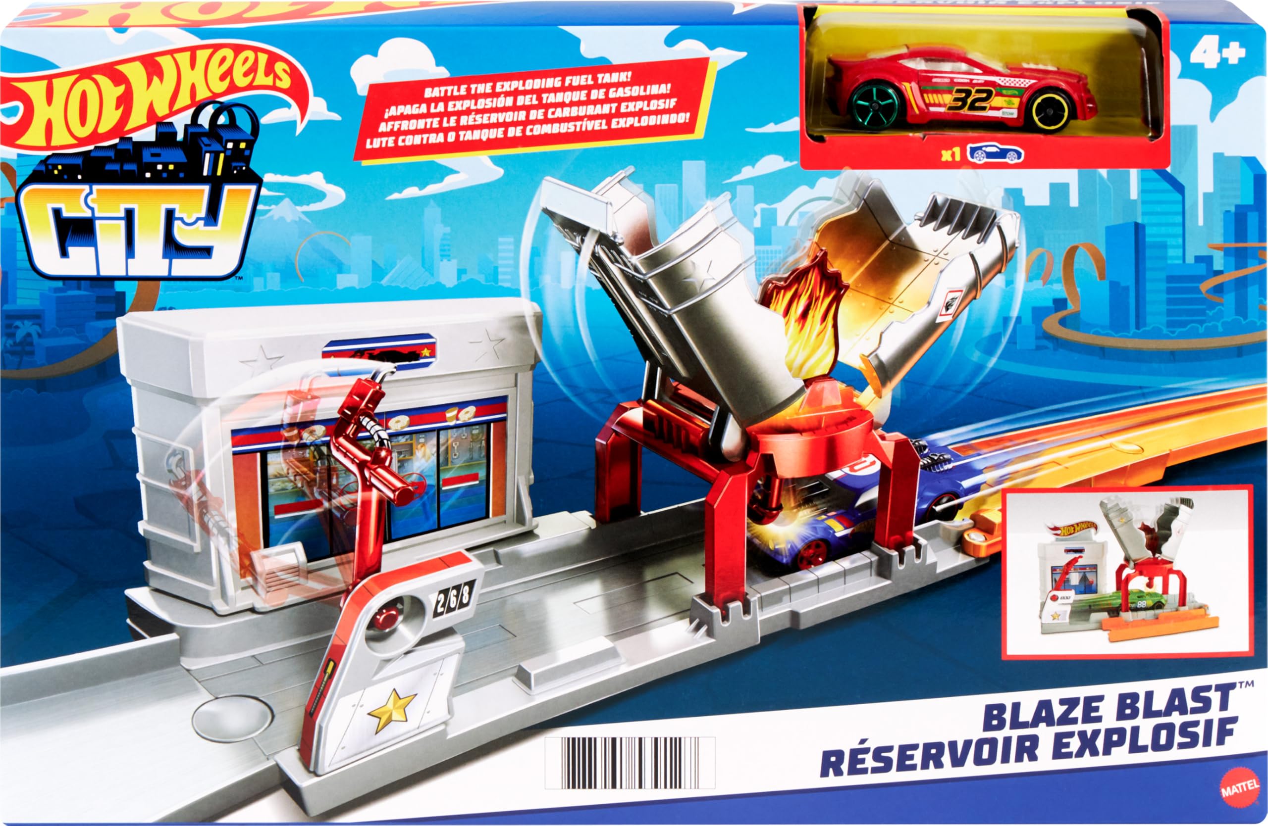 Blaze Blast City Hotwheels