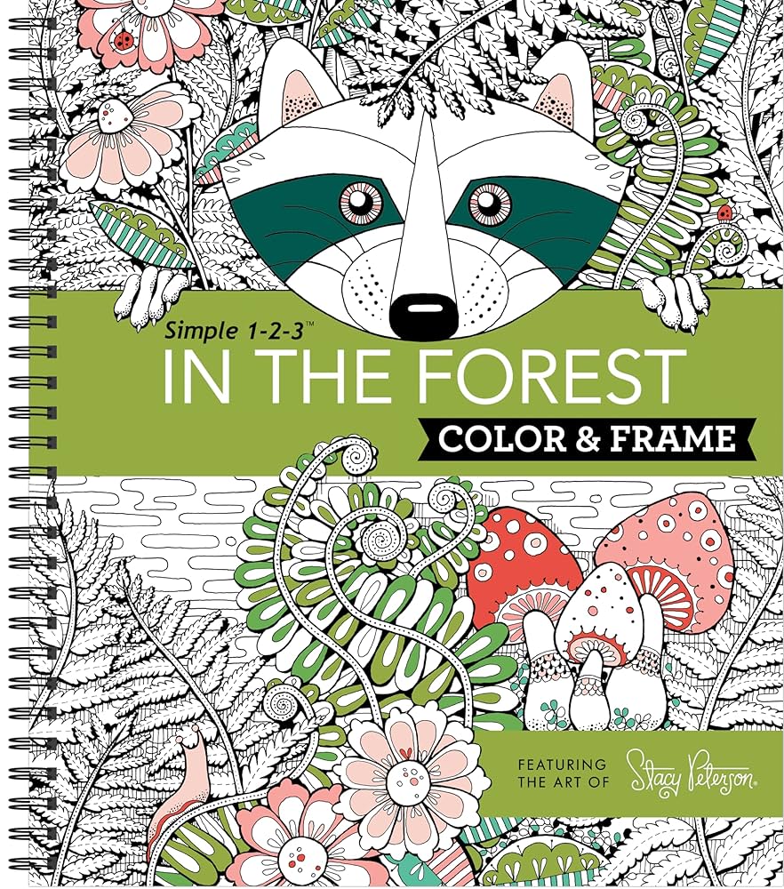 Caderno de Colorir Guaxinin