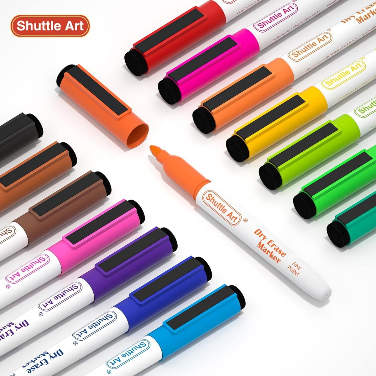 15 Canetinhas Dry Erase Shuttle