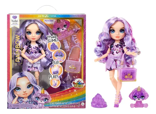 Boneca Rainbow High Slime Violet