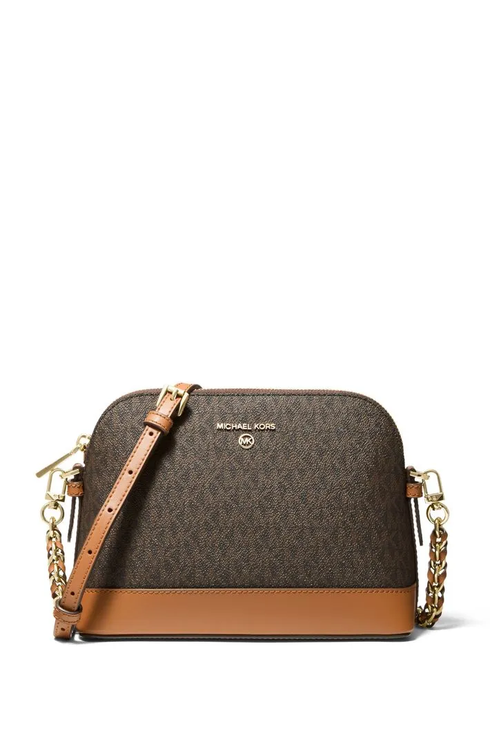 Bolsa Mk Crossbody Dome Caramelo Mono