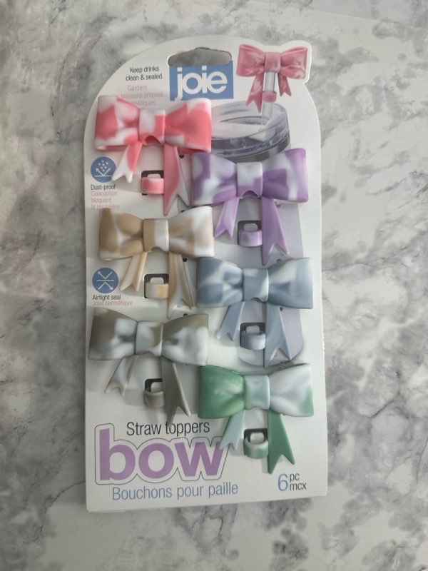 Straw Toppers Bow Laços Joie Unidade