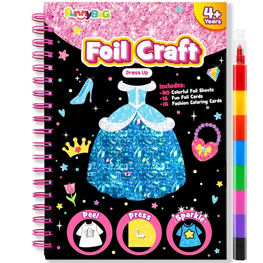 Foil Craft Dress Up Funny B&g