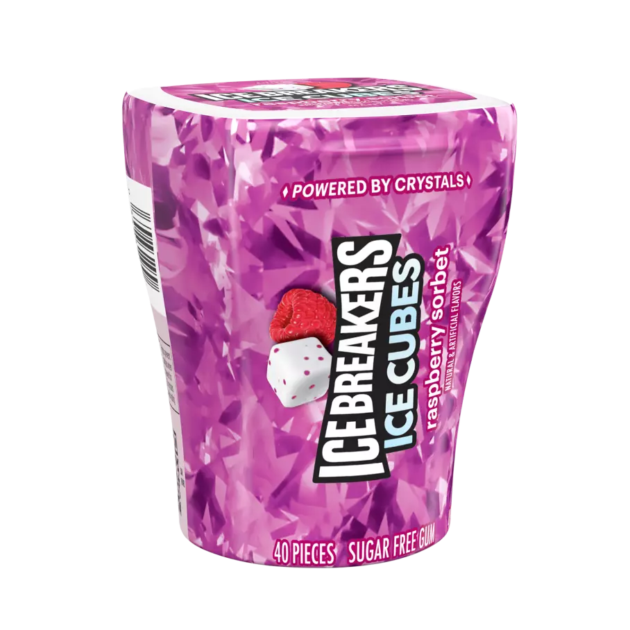 Ice Cubes Raspberry 40 Pcs Icebreakers