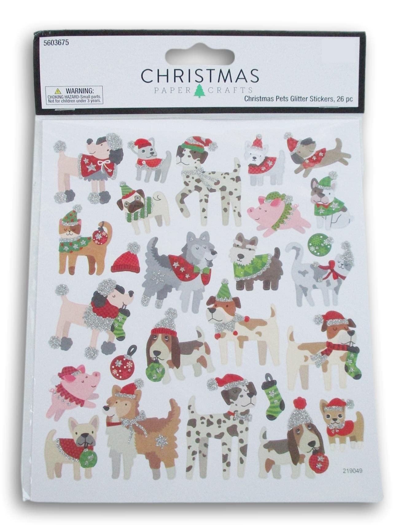 Christmas Paper Crafts 52pcs