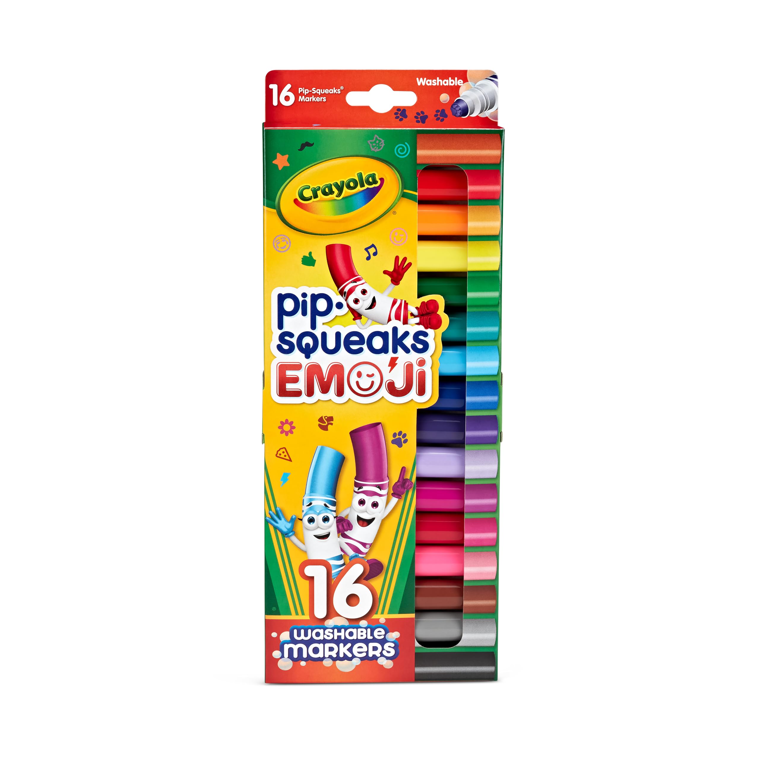 16 Washable Stamper Markers Crayola