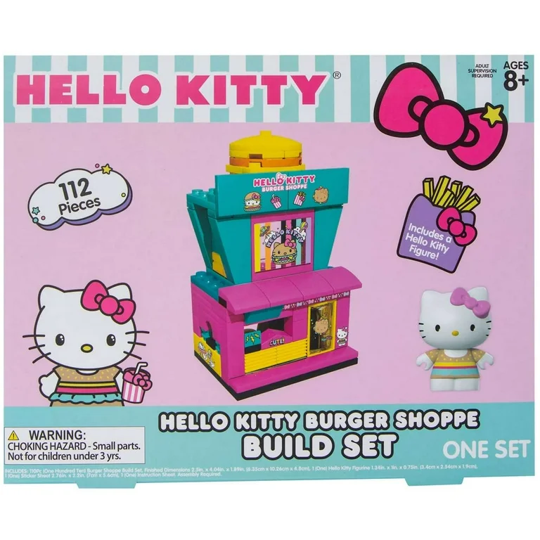Hello Kitty Burger Shoppe 112 Pecas