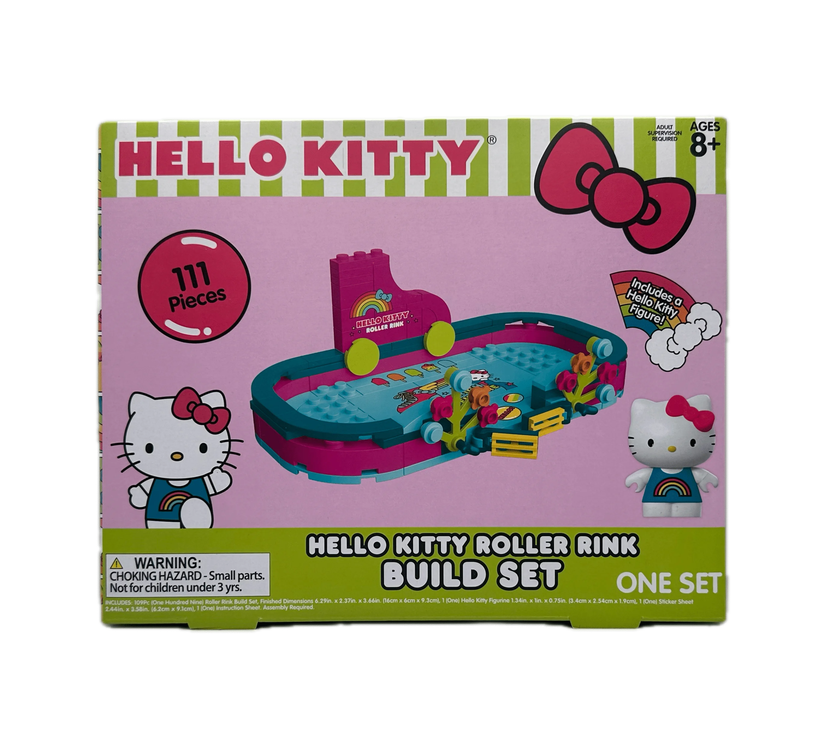 Hello Kitty Roller Rink 111 Pecas