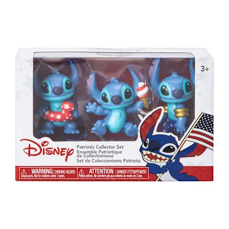 Stitch Patriota 3 Unid