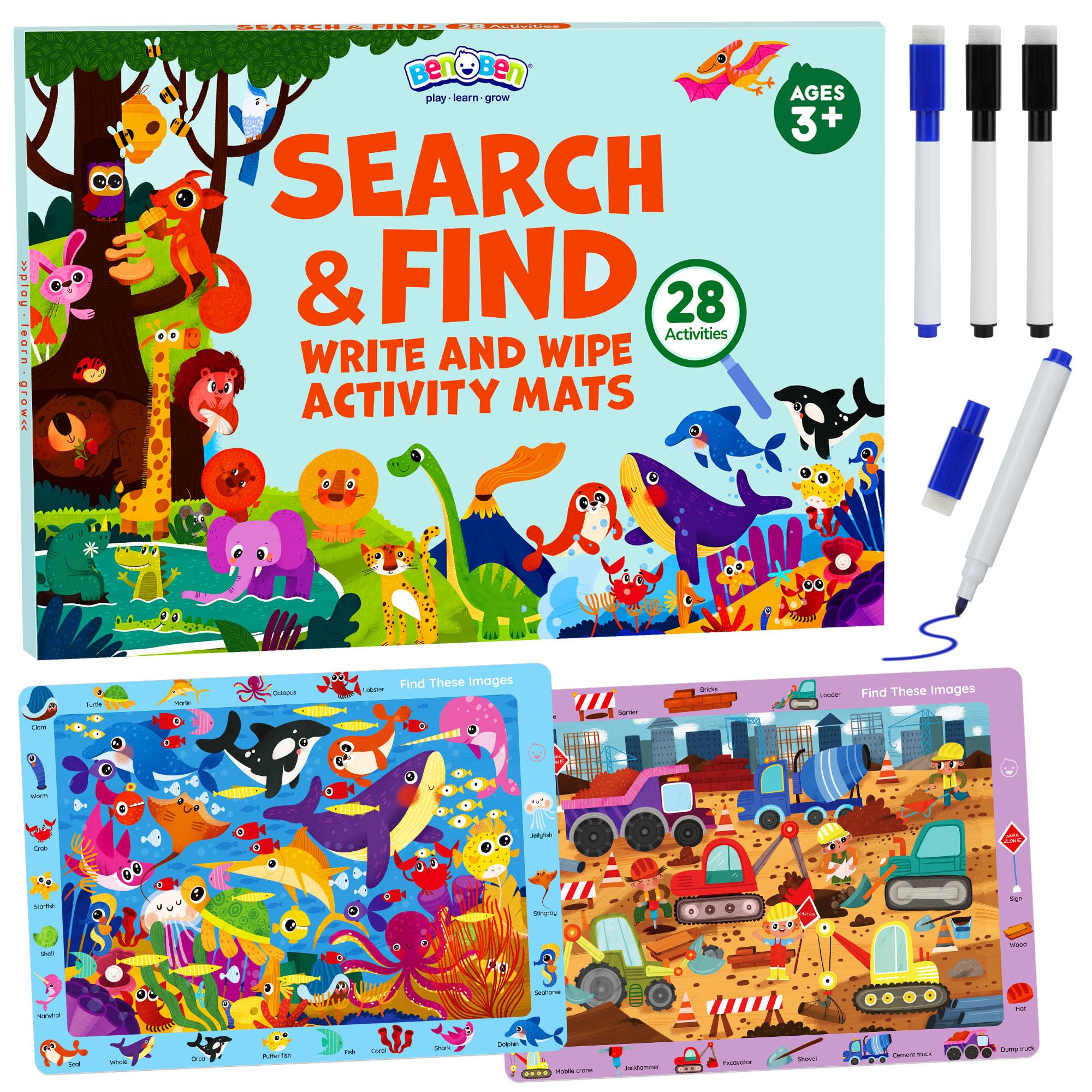 Travel Game 28 Activities Benben