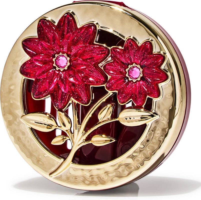 Case Fragrancia Carro Flores Vermelhas