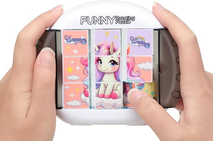 Rotating Puzzle Unicornio Sides Pattern