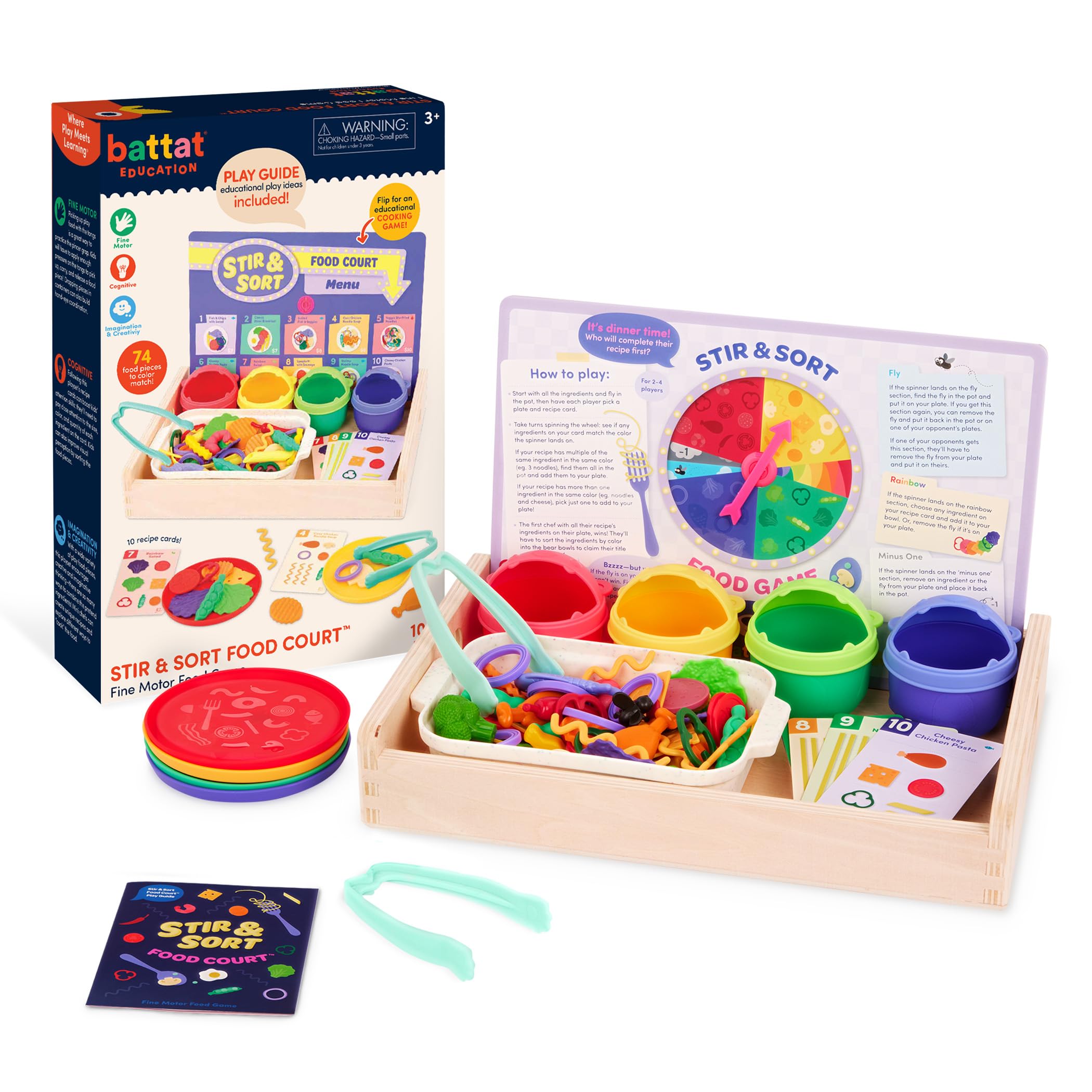 Food Game Battat 102 Pcs