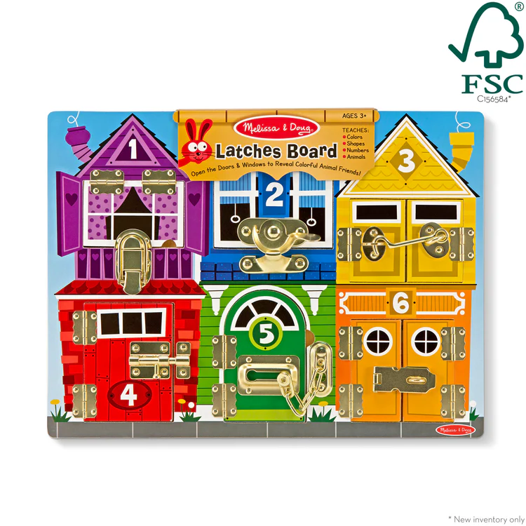 Lock e Latch Board Melissa e Doug